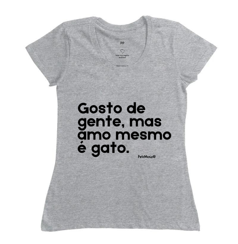 Camisetas: Amo mesmo é Gato